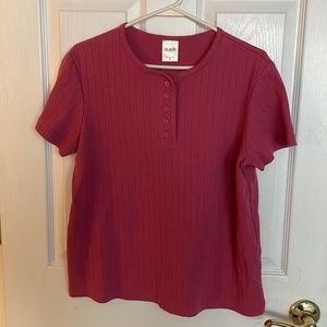 BLAIR medium dark pink shirt